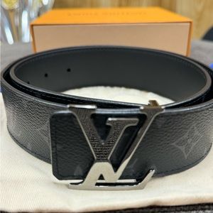 Men’s Monogram Eclipse Canvas Belt - Reversible